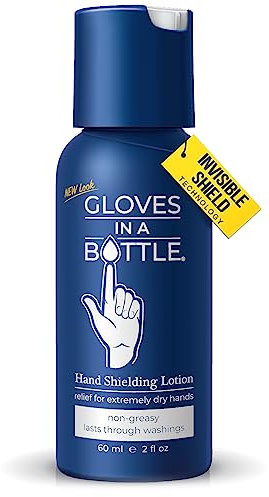 Gloves In A Bottle Hand Lotion 2oz - Great for Dry Itchy Skin! Grease-less and Fragrance Free!