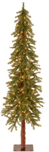 National Tree Company 6ft Pre-Lit Hickory Cedar Artificial Christmas Tree