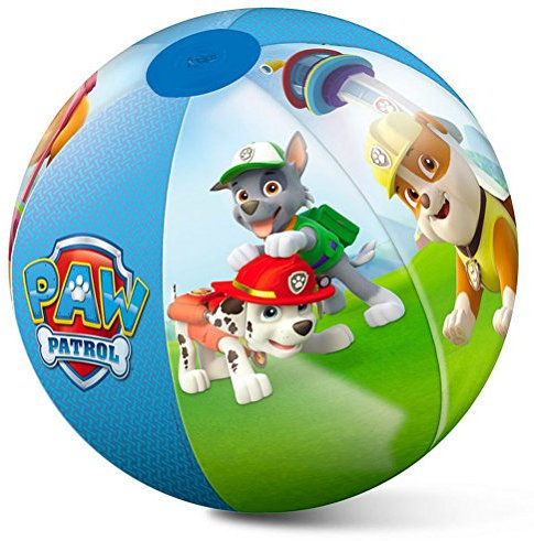 Mondo Toys - PAW PATROL Beach Ball - Strandball, aufblasbar 50 cm, verziert in den Farben - 16630