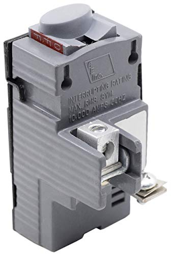 Connecticut Electric UBIP120-New Pushmatic P120 Replacement. One Pole 20 Amp Circuit Breaker, Gray