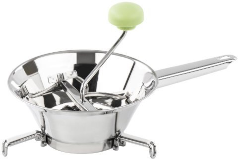 Barazzoni ø24cm Passaverdure, Diametro cm 24, Acciaio Inox 18/10. Made in Italy, 24 cm