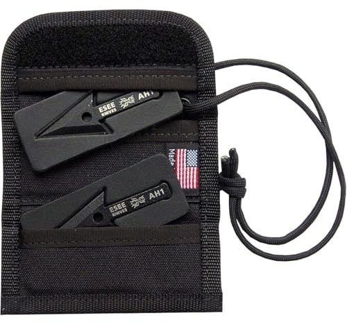 ESEE Arrowhead Wallet with 2 AH-1 Arrowheads
