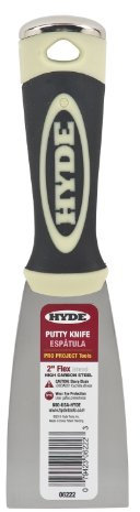 Hyde Carbon Steel 2-Inch Flexible Putty Knife with Hammer Head End