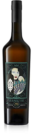Absinth, Versinthe Classique 20ans aus der Provence, Frankreich, Geschenkbox mit Absinthlöffel. 0,7 L, 45 % Vol.