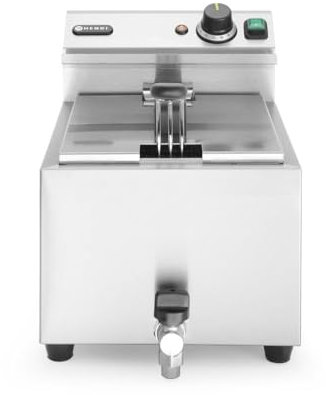 HENDI 209202 Friteuse Mastercook avec robinet de vidange - 8 l
