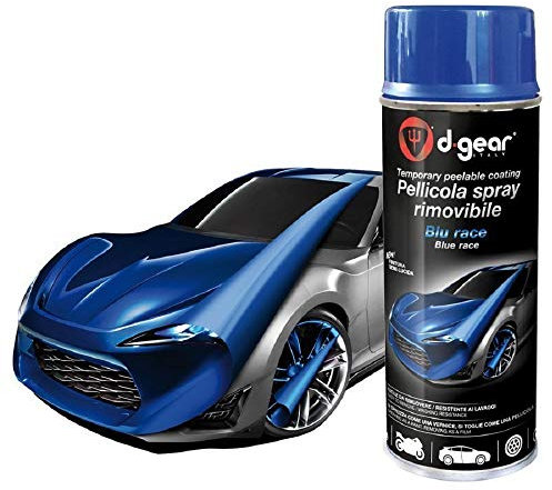 Lackfilm-Spray, Folien-Spray, Abziehbar, Race-blau