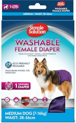 Simple Solution Hunde Windeln waschbar M