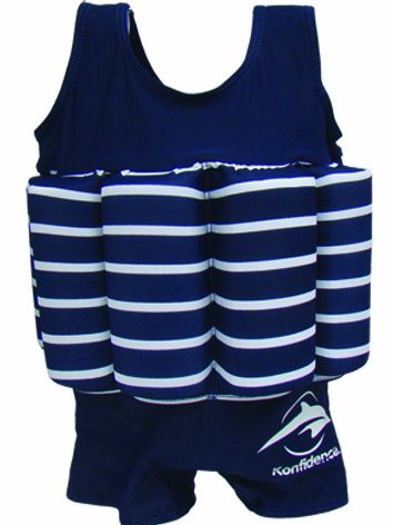 Float Suit, BS-1-2, Blau-gestreift, 1-2 Jahre