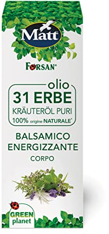 Matt Forsan, La Tradizione Erboristica Forsan - Olio 31 Erbe Balsamico defaticante, Corpo, 100 ml
