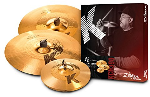 Zildjian K Custom Series Hybrid Cymbal Box Set - 14 Hybrid Hi-Hat, 17 Crash, 21 Ride