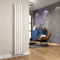 ELEGANT 1800 x 300 mm Designer Vertical Column Radiator White Double Flat Panel