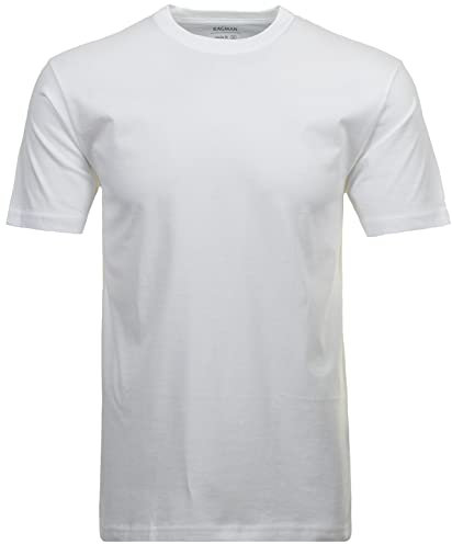 RAGMAN Shirt weiss im Doppelpack Rundhals, S