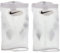 Nike Unisex-Adult Guard Lock Elite Football Sleeve Fußball-schienbeinschoner-stutzen, White/Black/Black, M
