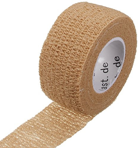 10 x Pflaster ohne Kleber, Fingerverband, Pflasterverband, Fingerpflaster, 2,5 cm breit, hautfarben