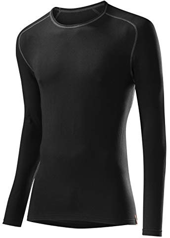 Löffler Herren Unterhemd Shirt Transtex Warm La, schwarz, 54