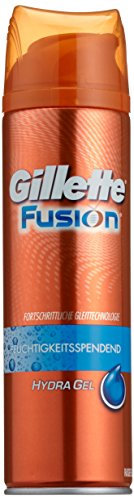 Gillette Fusion Rasiergel Feuchtigkeit, 6er Pack (6 x 200 ml)
