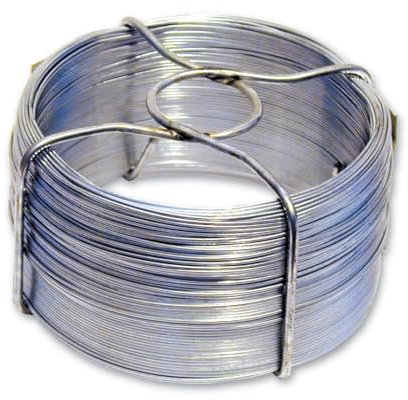 Chapuis - Fil Métallique FILPACK en Acier Galvanisé - Diamètre 0,7 mm - Longueur 75 m - Grande Durabilité - Correspond aux Normes de Qualité et Sécurité