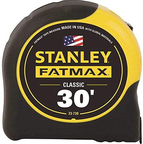 Stanley Hand Tools 33-730 1-1/4 X 30' FatMax Tape Measure