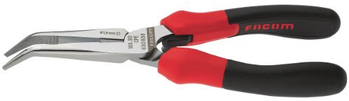 Facom SC.183.20CPE - Alicate curvo de boca semirredonda alargada