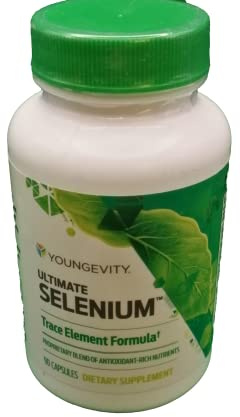 Youngevity Ultimate Selenium + Cofactors - Essential Mineral Supplement for Immune Support, Antioxidant Defense, Thyroid Function, and Cellular Health (I-selenomethionine) - (90 Capsules)