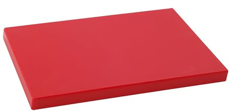 Metaltex-Tabla Profesional de Cocina Corte, Polietileno, color Rojo, 33 x 23 x 2 cm