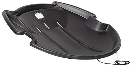 H2O! Trineo de nieve dirigible con ala de murciélago recreativo con cuerda de remolque, agarres laterales, dirección frontal y sistema de frenado integrado, capacidad para 2 personas