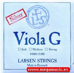 CUERDA VIOLA - Larsen (Sintetico/Plata) 3ª Fuerte Viola 4/4