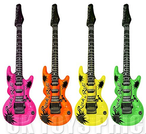 HENBRANDT Inflatable Guitar (1 Assorted colour)