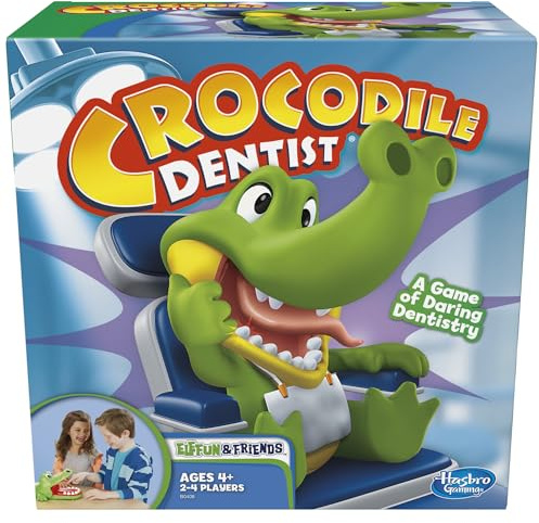 Hasbro - Coccodentista Gioco di Abilità [Versione Inglese]