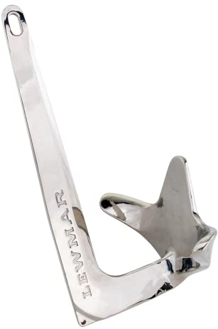 Lewmar® Ancre à Griffes en Acier Inoxydable – 5 kg.
