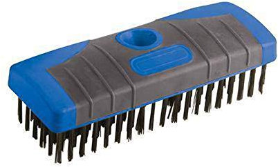 Silverline 599072 Tête de balai-brosse acier détachable 6 rangs
