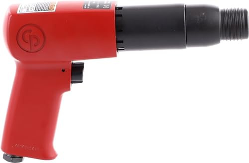 Chicago Pneumatic CP7150 - Air Hammer, Welding Equipment Tool, Construction, Heavy Duty, 0.401 Inch (10.2mm), Round Shank, Stroke 3.5 in / 89 mm, Bore Diameter 0.75 in / 19 mm - 2300 Blow Per Minute