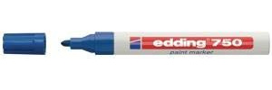 Edding 750 Paint Marker Bullet Tip 2-4mm Line Blue Ref 4-750003 [Pack 10]