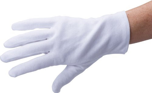 Höga Soft-Hand Cotton Größe XL, 1 Paar, 100% Baumwollhandschuhe, 3er-Pack.