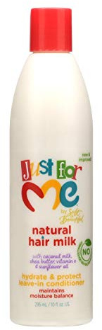 Just For Me Hair Milk Leave-in Conditioner Hydrate, 10 Ounce