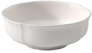 Villeroy & Boch - Manoir Dessertschale 15 cm Weiß, Spülmaschinenfest, Mikrowellensicher, Schüssel, Bowl, Schale, Müslischale, Salatschüssel, Premium Porzellan