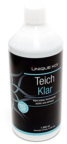 SunSun Unique Koi Teichklar 1000 ml für 10000 L Teichwasser flüssiges Filtermedium