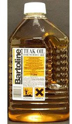 Bartoline Teak Oil 2L by Bartoline