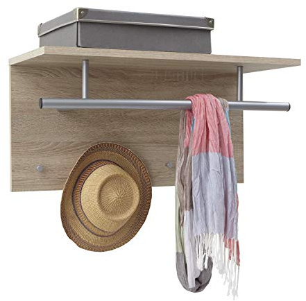 FMD möbel 441-001 vägggarderob spot ca 72 x 35 x 29,5 cm, ek