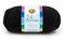 Lion Brand Yarn Company Cotton Yarn, 100 Percent Cotton, Black,15.24x6.35x6.35 cm