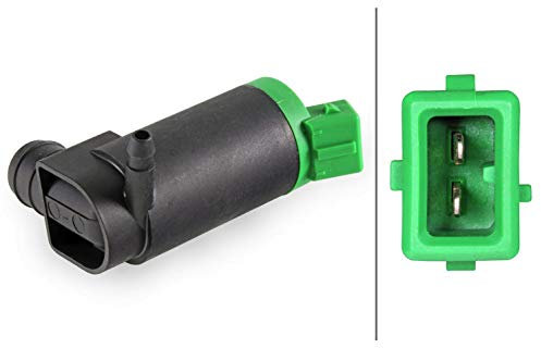 HELLA 8TW 006 848-071 Waschwasserpumpe, Scheibenreinigung - 12V - elektrisch - Monopumpe