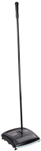 Rubbermaid Commercial Products Brushless Mechanical Sweeper - Black