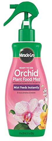 Miracle-Gro Ready to Use Orchid Plant Food Mist, Feeds All Types of Indoor Orchid Plants, 8 oz.