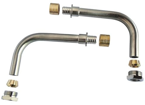 SOMATHERM FOR YOU - conjunto de conexión del radiador con el accesorio 12 para el diámetro de deslizamiento de tubo PEX