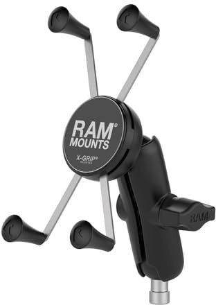 RAM Mounts RAM-B-367-UN10U M8 MOTORCYCLE BASE W/ X-GRIP