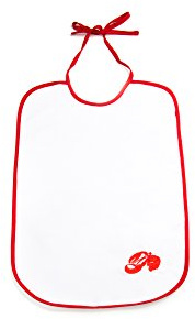 Nantucket Seafood Cotton Lobster Bibs, Set of 2, 0.125 x 14 x 21 inches