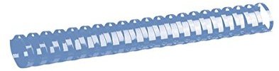 GBC CombBind Binding Combs, 14 mm, 125 Sheet Capacity, A4, 21 Ring, Blue, Pack of 100, 4028238