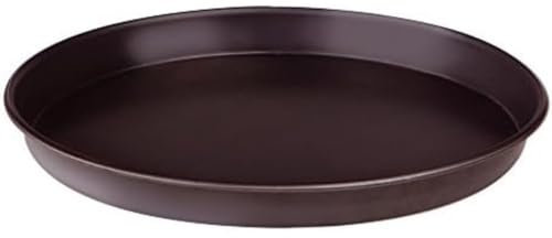 Pentole Agnelli COFE43B22 - Tortiera Tonda In Lamiera Blu Per Pizze , Nero, 22 x 22 x 2.5 cm, 1 Pezzo