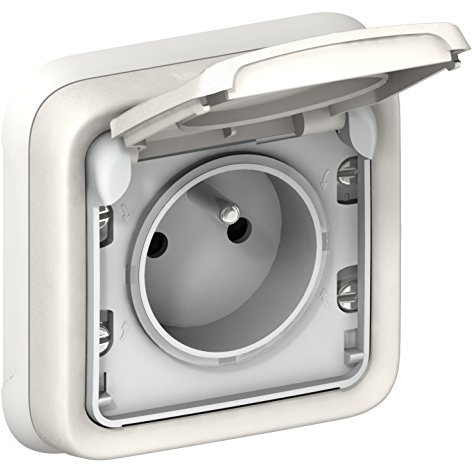 Legrand Plexo leg69870 Steckdose mit Erde Unterputz weiß