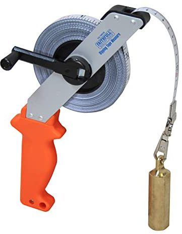Faithfull Tools FAITMD30 30m (98ft) Oil Tank Gauging Dipping Tape Measure with Brass Weight